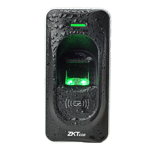 Lector biométrico esclavo de huella y tarjeta rfid ic 13.56mhz, ip65, FR1200 Mifare